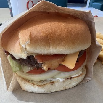 Nation's Giant Hamburgers - Bacon cheeseburger! - Burgers Near Me - Alameda, California