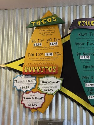 Menu photo 3 KillerTacos Haleiwa, HI Menu photo 3 KillerTacos Haleiwa, HI