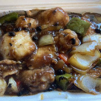 Yu's Garden - 3/24/23 (fri): I had ordered take-out #2 Fish Fillet w/ Bean Sauce but instead got #3 Fish Fillet w/ Black Bean Sauce. Still pretty good! - Taiwanese Near Me - Irvine, California Yu's Garden - 3/24/23 (fri): I had ordered take-out #2 Fish Fillet w/ Bean Sauce but instead got #3 Fish Fillet w/ Black Bean Sauce. Still pretty good! - Taiwanese Near Me - Irvine, California
