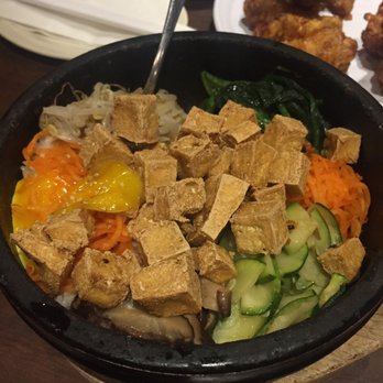 Bonchon Allston - Tofu bibimbap ($13.99) - Korean Near Me - Allston, Massachusetts Bonchon Allston - Tofu bibimbap ($13.99) - Korean Near Me - Allston, Massachusetts