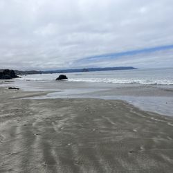 Beachside Rentals, Inc. - A beach with nobody on it in California?!? Are you kidding me! Looking toward Morro Bay