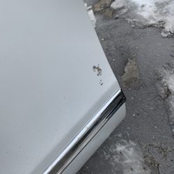 Avis Rent A Car - Scratch on drivers front door