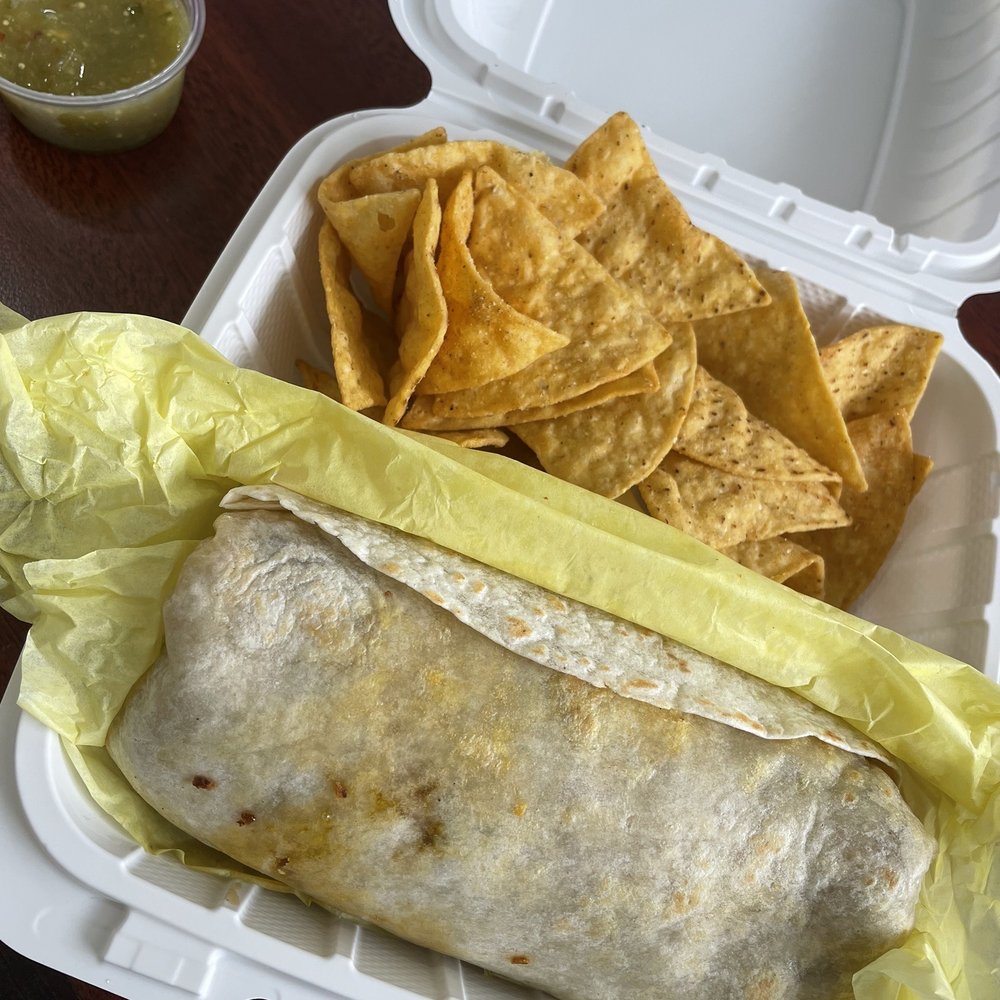 Tacos El Viejon - Chorizo Burrito - Tacos Near Me - Morro Bay, California
