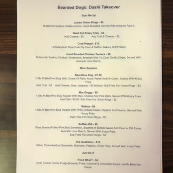 Bearded Dog - Dash Takeover - Food Trucks Near Me Bearded Dog - Dash Takeover - Food Trucks Near Me