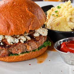 Cowboy Club Grille & Spirits - Primal Bison Burger