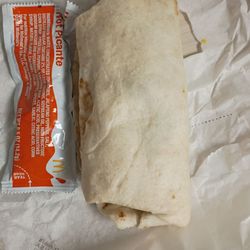 Small burrito the size of the hot sauce packet, was this worth $3 or my total meal of $16,