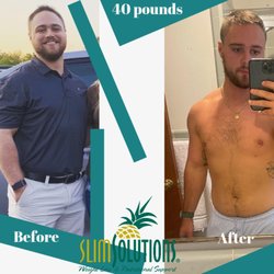 Slim Solutions Weight Loss & Nutritional Support - Guys aren't immune to gaining weight.  Let's help Jack Gregory of Rowan County  celebrate achieving his goal. 40 pound down!!!