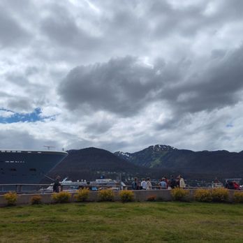 Bernadette's Fast Food - View from where we sat to eat - Fast Food Near Me - Juneau, Alaska