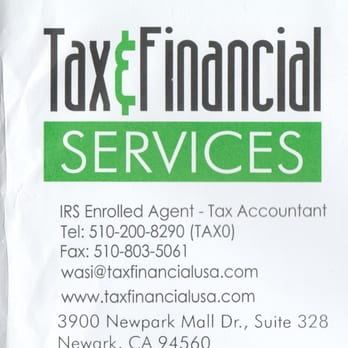 Tax & Financial Services - The real location of Tax and Financial Services! - Accountants Near Me - Newark, California