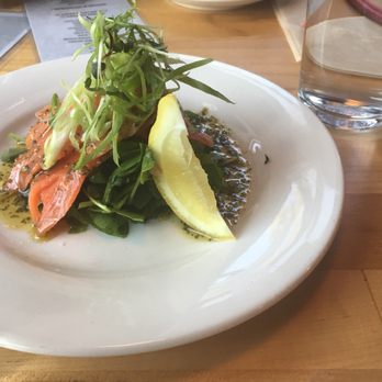 Yoroshiku - Salmon sashimi ($9). - Ramen Near Me - Seattle, Washington Yoroshiku - Salmon sashimi ($9). - Ramen Near Me - Seattle, Washington