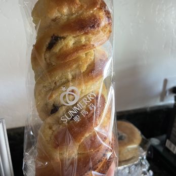 Sunmerry Bakery - Coconut Raisin Twist - Bakeries Near Me - San Diego, California