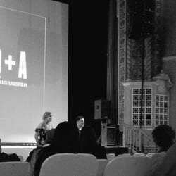 Tallgrass Film Festival - I loved the Q&A's with film makers at #tallgrass13