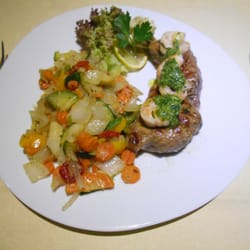 Klassik - Surf&Turf mit Gemüse der Saison ...