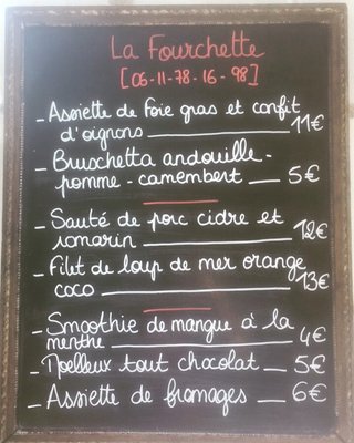 Menu photo 5 La Fourchette Amboise, 37