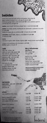 Menu photo 7 Federal Madrid, M Menu photo 7 Federal Madrid, M