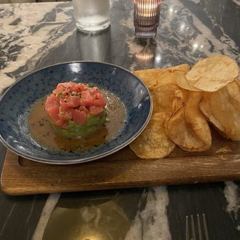 Alder & Ash - Ahi Tuna Tartare* - Cocktail Bars Near Me - Seattle, Washington