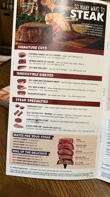Menu photo 8 Outback Steakhouse College Station, TX
