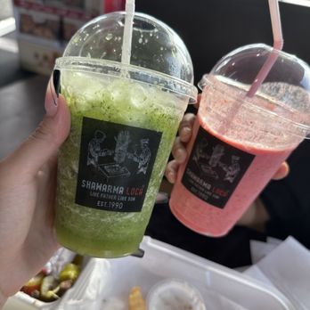 Shawarma Loca - Lemon mint Strawberry smoothie - Middle Eastern Near Me - Anaheim, California Shawarma Loca - Lemon mint Strawberry smoothie - Middle Eastern Near Me - Anaheim, California