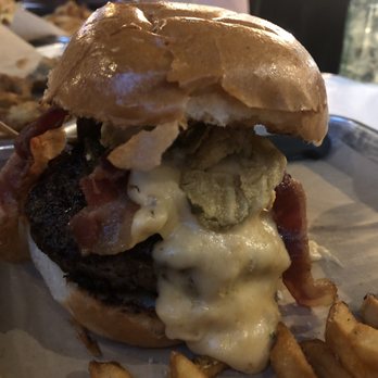 The Bearded Lady - The Big Dill - Added grilled jalapeños :-) - Burgers Near Me - Fort Worth, Texas