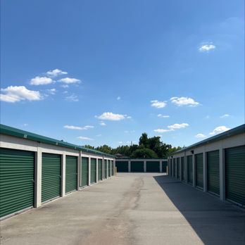 SecurCare Self Storage - Lockers. Hopefully you like green. - Self Storage Near Me - Norman, Oklahoma