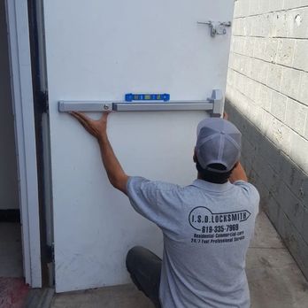 ISD Locksmith - Emergency Exit device installation for commercial doors - Keys & Locksmiths Near Me - San Diego, California ISD Locksmith - Emergency Exit device installation for commercial doors - Keys & Locksmiths Near Me - San Diego, California