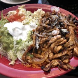 Arroz con pollo dish (rice with chicken). Arroz con pollo dish (rice with chicken).