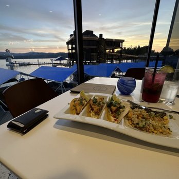 Dockside - Halibut Tacos - Salad Near Me - Coeur D Alene, Idaho Dockside - Halibut Tacos - Salad Near Me - Coeur D Alene, Idaho