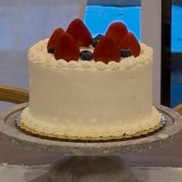 6" custom gender reveal cake