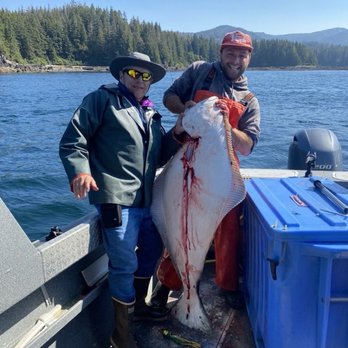 Whalers Cove Lodge - Tom and Rick. Halibut catch... - Tours Near Me Whalers Cove Lodge - Tom and Rick. Halibut catch... - Tours Near Me