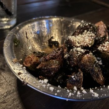 Rebellion NC - Garlic Parmesan aioli Brussels sprouts side - Bars Near Me - Wilmington, North Carolina Rebellion NC - Garlic Parmesan aioli Brussels sprouts side - Bars Near Me - Wilmington, North Carolina