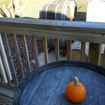 White Horse Winery - Back deck in November - Wineries Near Me - Hammonton, New Jersey White Horse Winery - Back deck in November - Wineries Near Me - Hammonton, New Jersey