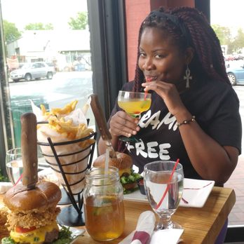 Social Corner - The Long Island Ice Tea for happy hour put a smile on people faces. - New American Near Me - Jamaica, New York Social Corner - The Long Island Ice Tea for happy hour put a smile on people faces. - New American Near Me - Jamaica, New York
