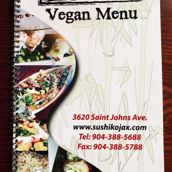 Sushiko Japanese Restaurant - Sushiko offers a full vegan menu! - Japanese Near Me - Jacksonville, Florida