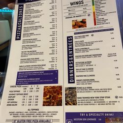 End Zone Sports Pub & Restaurant - New menu-2