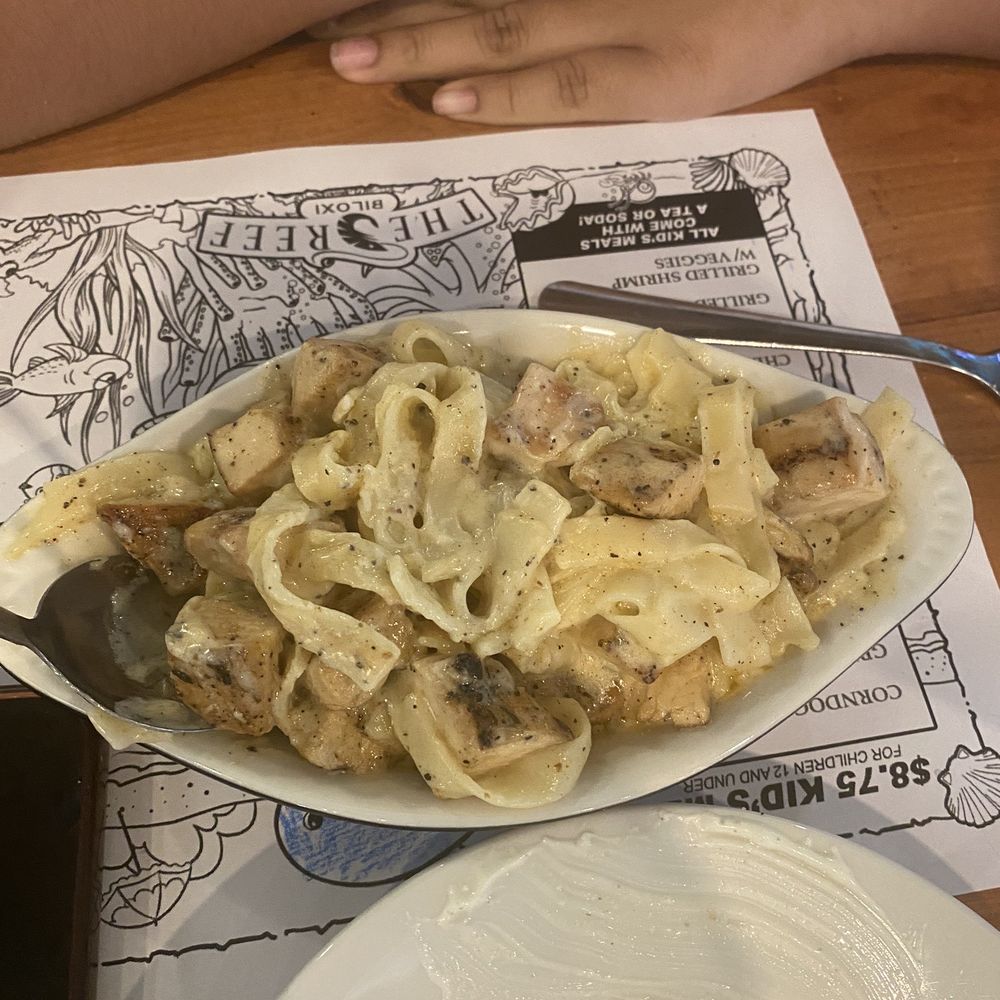 The Reef - Kids portion chicken Alfredo - Seafood Near Me - Biloxi, Mississippi The Reef - Kids portion chicken Alfredo - Seafood Near Me - Biloxi, Mississippi