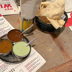 Mughli Charcoal Pit - Poppadoms