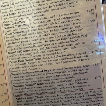 Ye Olde Durty Bird - Vegetarian options - American Near Me - Toledo, Ohio