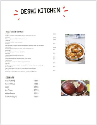 Menu photo 8 Deshi Kitchen Indian Cuisine Sterling Heights, MI