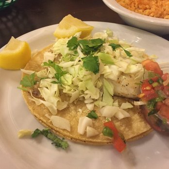 Sal’s Mexican Restaurants - Seafood taco (a la carte) VERY good. - Mexican Near Me - Selma, California