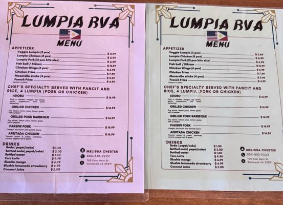 Menu photo 1 Lumpia RVA Richmond, VA Menu photo 1 Lumpia RVA Richmond, VA