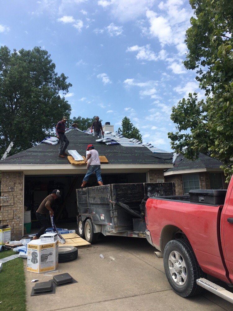 Slide of Chago's Roofing