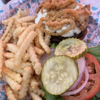 Ed Debevic's - Blue moon burger - Breakfast & Brunch Near Me - Chicago, Illinois