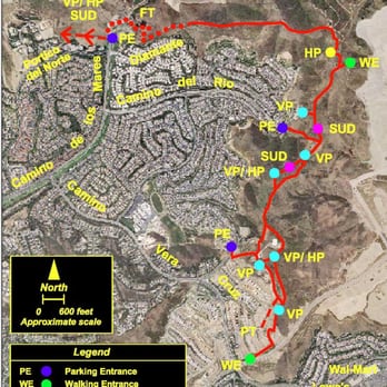 Forester Ranch Ridgeline Trails - Forester Ridgeline Trails Map from City of San Clemente - Hiking Near Me - San Clemente, California