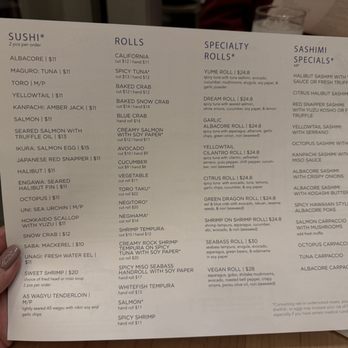 Yume Sushi Bar - Menu - Sushi Bars Near Me - Studio City, California Yume Sushi Bar - Menu - Sushi Bars Near Me - Studio City, California