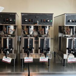 Lox Stock & Bagels - Hot coffee flavors - light, decaf, hazelnut + decaf, French vanilla & French roast, they have different iced coffee flavors