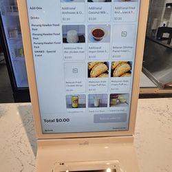 MYSelera Bistro - Nice visual and description of the menu on the ordering kiosk