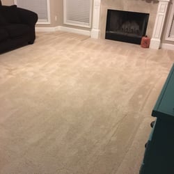 Elite Carpet Cleaners - I don't have the "before", but we have a German Shepherd who loves the mud, bet you couldn't tell from this photo!