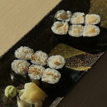 Sama Handroll - Blue crab roll & Hotate scallop roll - Japanese Near Me - Los Angeles, California