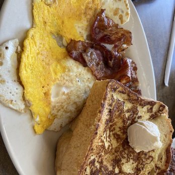 Downtown Diner - French toast sideways, sorry - Diners Near Me - Augusta, Maine