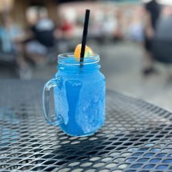 Barrel Lodge Bar & Grill - Blue Hawaii drink